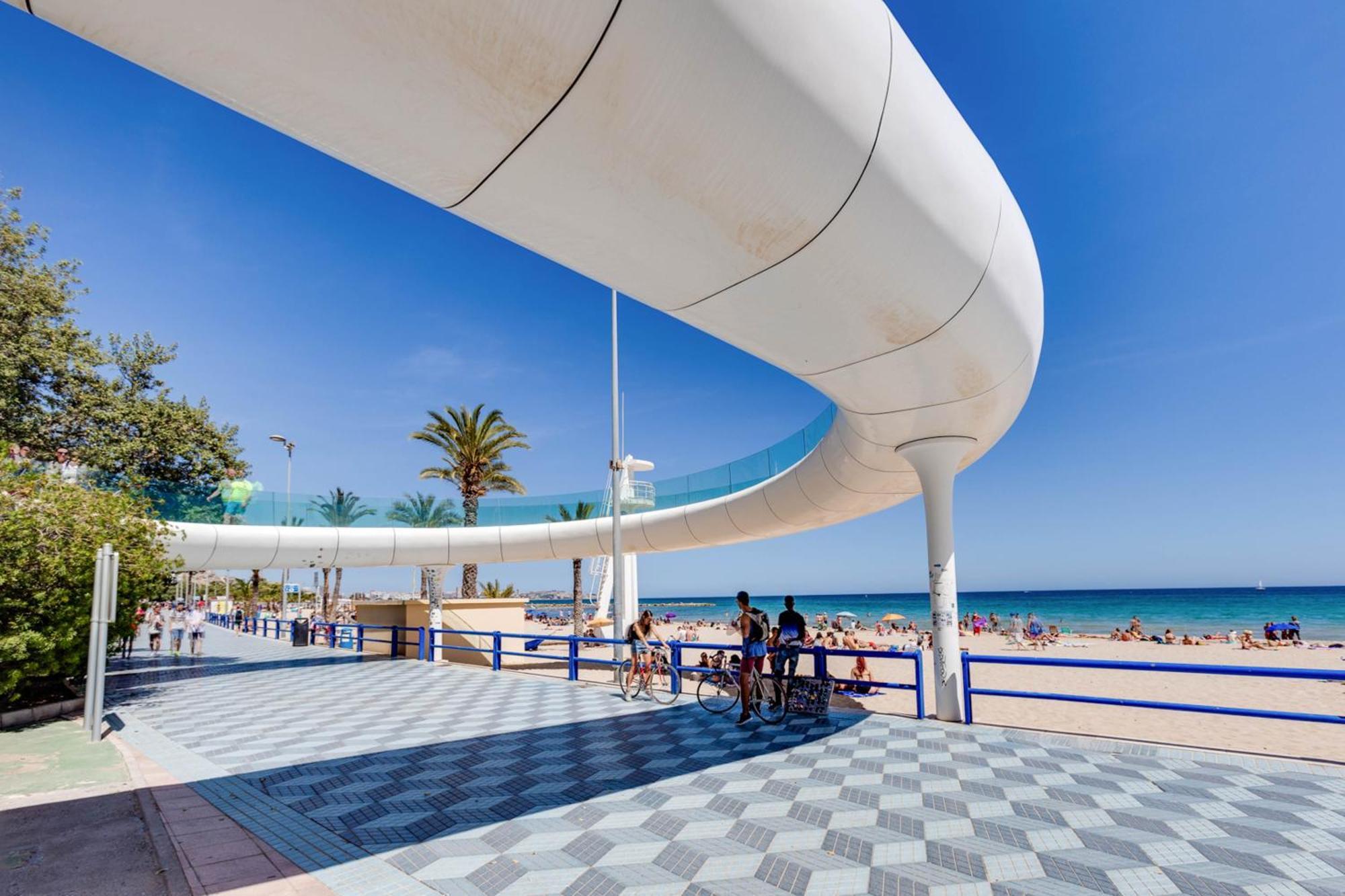 Hb Apartments - Mercado Central - Rambla Alicante - La Suite De La Playa Luaran gambar